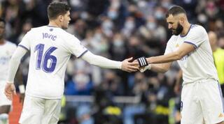 קארים בנזמה ולוקה יוביץ'