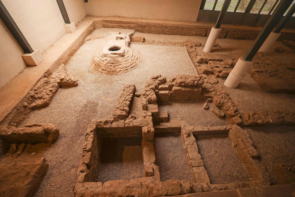 Remnants of a Byzantine church