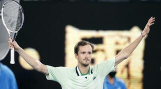 איזה משחק. דניל מדבדב