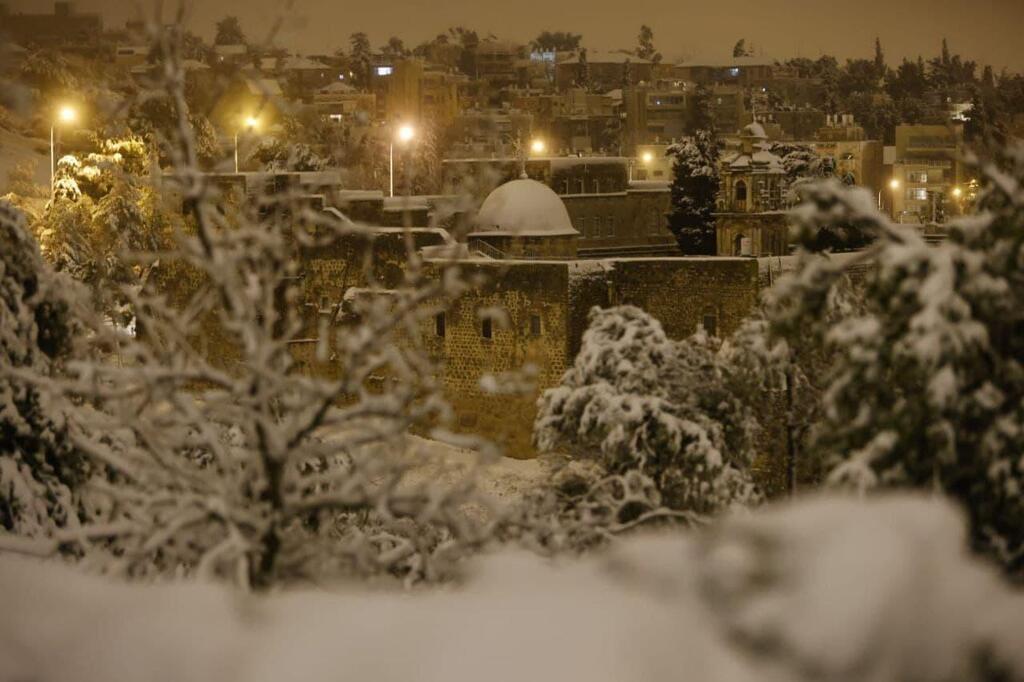 שלג בירושלים 