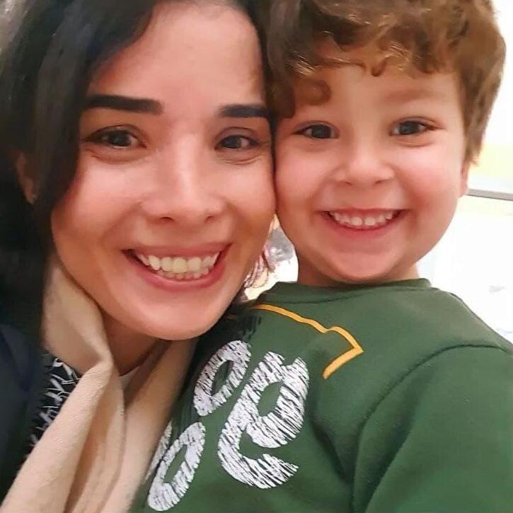 שירה איסקוב והבן שלה