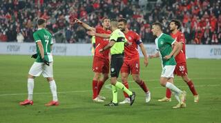 מיגל ויטור ואיתן טיבי מוחים לשופט