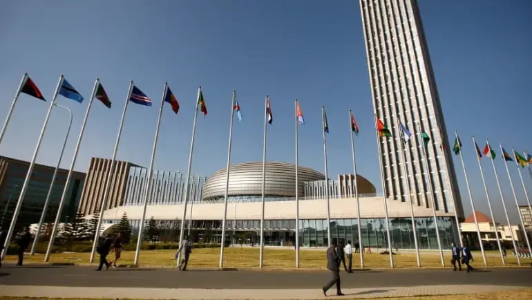 The AU headquarters in Addis Ababa, Ethiopia (Photo: Reuters) The AU headquarters in Addis Ababa