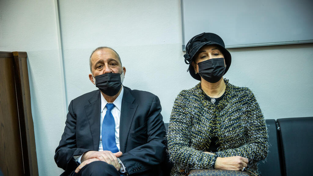 אריה דרעי בקבלת הסדר הטיעון בבית המשפט 