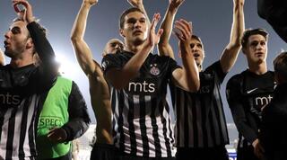 ג'ורג'ה יובאנוביץ' במדי פרטיזן בלגרד