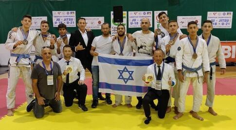 הישראלים באליפות אירופה בג'יוג'יטסו  (מערכת ONE)