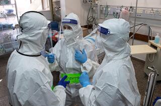 מחלקת קורונה ביה"ח רמב"ם