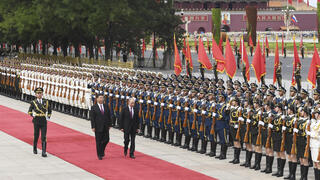 פגישת ולדימיר פוטין עם שי ג'ינפינג בבייג'ינג, סין