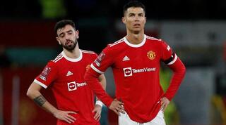 כריסטיאנו רונאלדו וברונו פרננדש מאוכזבים