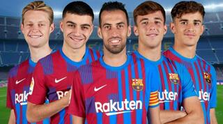 גאבי, ניקו, בוסקטס, פדרי ודה יונג