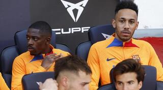 אובמיאנג ודמבלה על הספסל