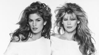 Bruce Weber - ‘Seventh on Sale’: Claudia Schiffer and Cindy Crawford, New York, 1992 for Revlon