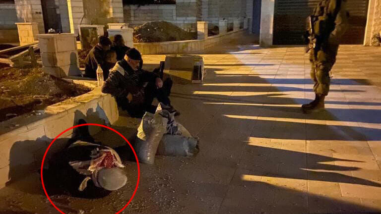 Omar Abdalmajeed As'ad hours before his death התמונה האחרונה של עמאר אסעד