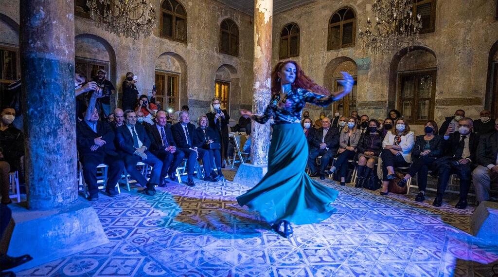 Dignitaries and Jewish community members watch a dancer perform at the Izmir Sephardic Cultural Festival in Izmir, Turkey (Photo: Courtesy of Izmir Metropolitan Municipality) Dignitaries and Jewish community members watch a dancer perform at the Izmir Sephardic Cultural Festival in Izmir, Turkey