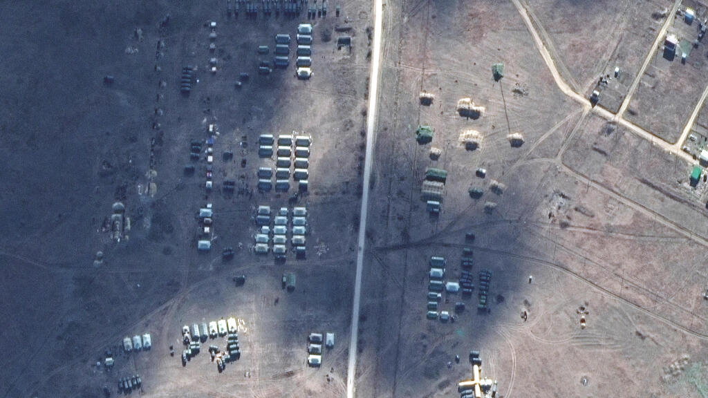 פריסת כוחות צבא רוסיה סמוך לאוקראינה