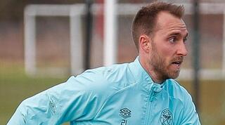 כריסטיאן אריקסן באימון