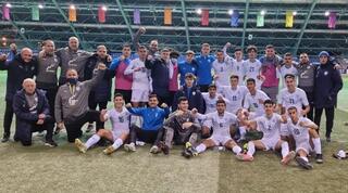 נבחרת הנערים א' של ישראל מרוצה