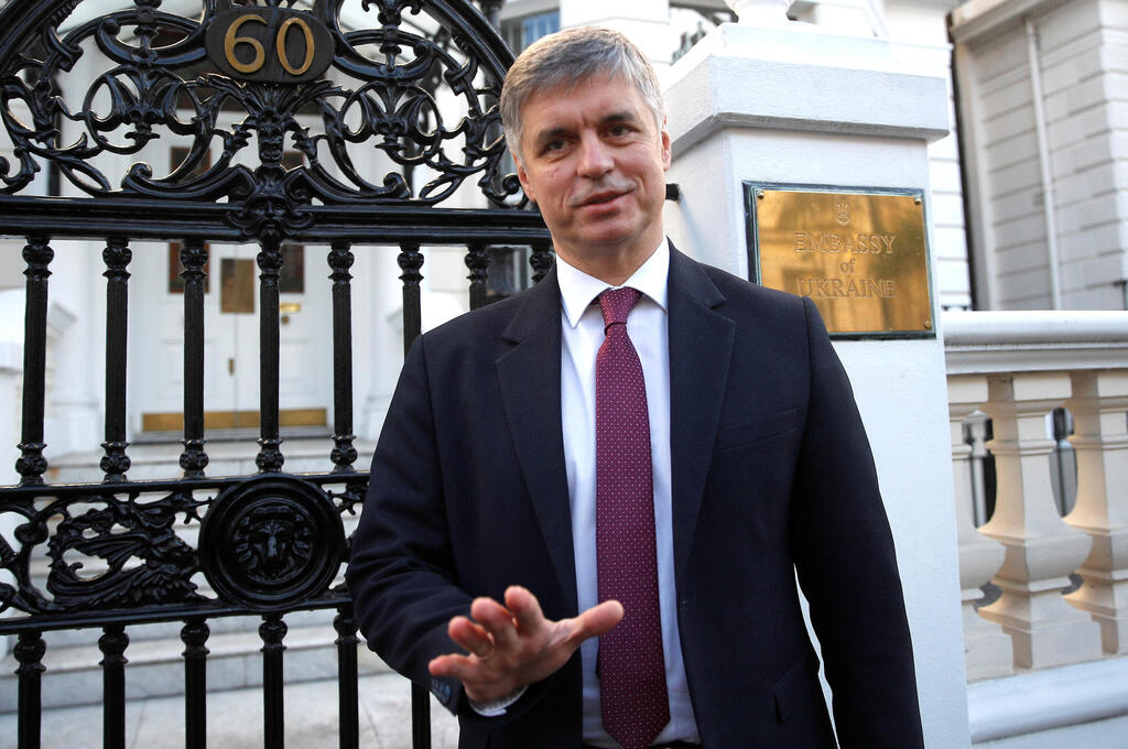 שגריר אוקראינה ב לונדון בריטניה ודים פריסטייקו מתיחות עם רוסיה