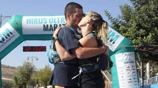 שמרית ואסף שולמן במרוץ היירוס ב-2017
