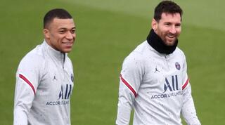 ליאו מסי וקיליאן אמבפה