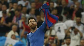 ליאו מסי חוגג