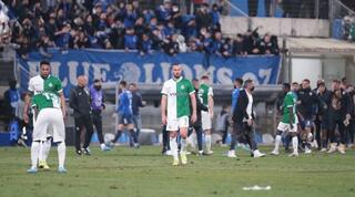 שחקני מכבי חיפה מאוכזבים