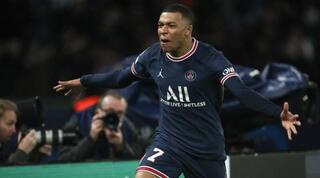 קיליאן אמבפה חוגג