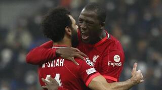 איברהימה קונטה ומוחמד סלאח חוגגים