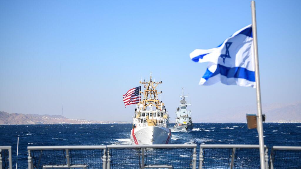 Учения ВМС ЦАХАЛа и 5-го флота США (Фото: пресс-служба ЦАХАЛа) זרוע הים השתתף בתרגיל הימי הגדול בעולם