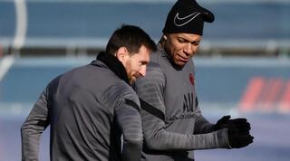 קיליאן אמבפה וליאו מסי