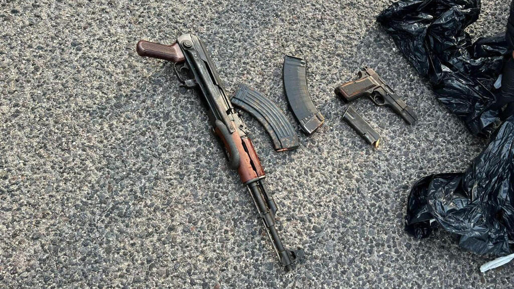 מצוד בכביש 85: ארבעה חשודים חמושים נתפסו