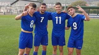 ג'ואן חלבי איתי תורג'מן רועי טפר וכיאל עומרי - הפועל קריית שמונה נערים א על