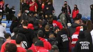 המהומות ביציע של הפועל ת"א