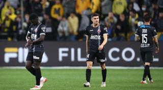 שחקני הפועל חיפה מאוכזבים