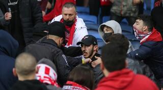 המהומות ביציע של הפועל ת"א