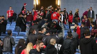 המהומות ביציע של הפועל ת"א