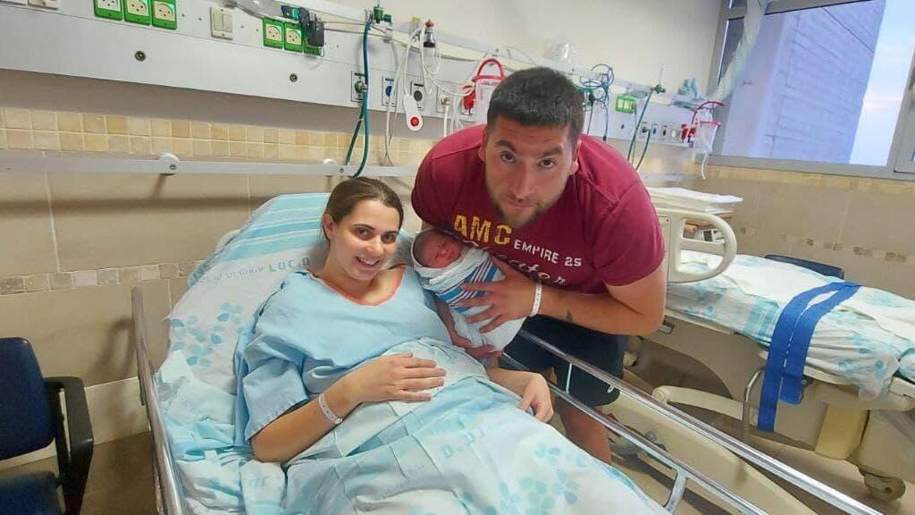 Анастасия и Николай Якубовские (Фото: пресс-служба больницы "Рамбам") ניקולאי ואנסטסיה יעקובובסקי