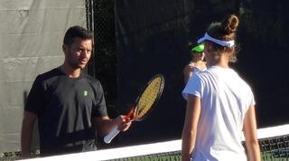 ויקטור מורדכייב עם שלי קרוליצקי