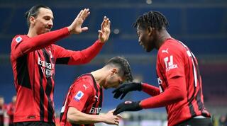 שחקני מילאן חוגגים