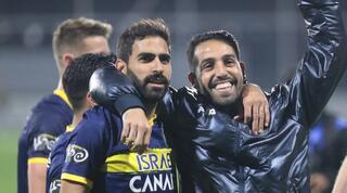 אייל גולסה ואופיר דוידזאדה חוגגים בגרין