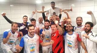 שחקני חבל אילות חוגגים