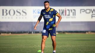 שחר פיבן באימון