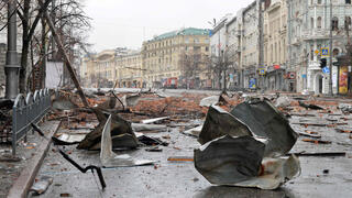 חרקוב אוקראינה נזק לאחר הפגזות