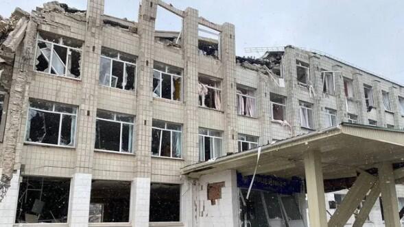 Школа в Житомире после обстрела