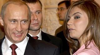 אלינה רבייה עם ולדימיר פוטין