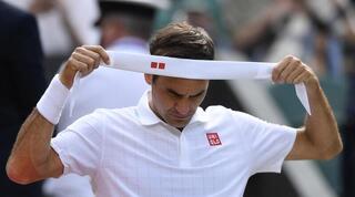 רוג'ר פדרר מאוכזב