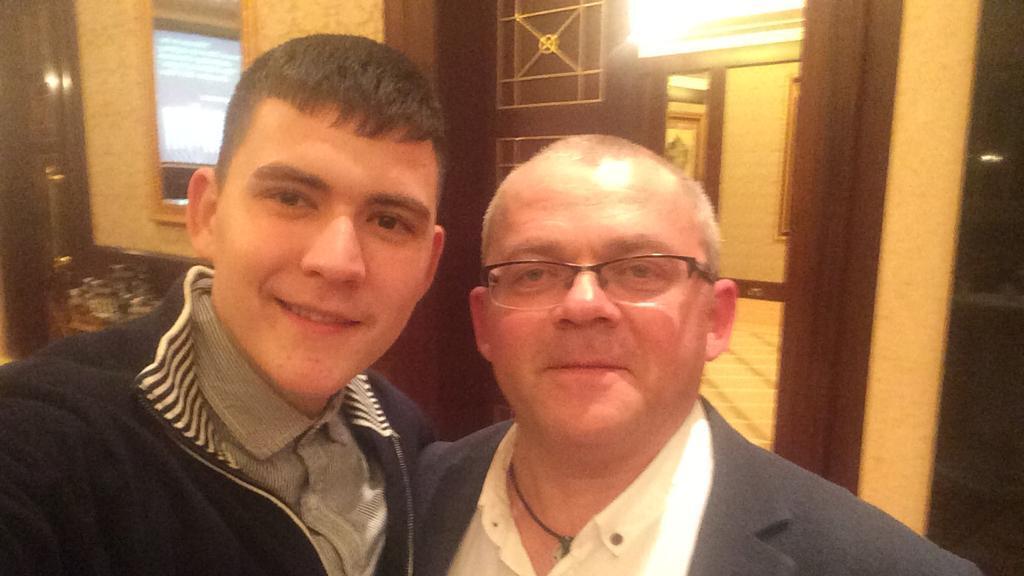 Эдуард Докс с сыном Даниэлем (Фото: семейный архив) Эдуард Докс и сын