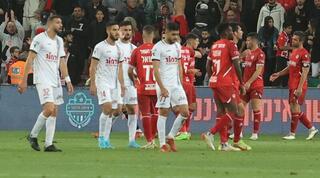 שחקני הפועל חיפה מאוכזבים