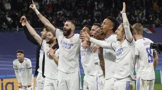 איזה ניצחון. שחקני ריאל בעננים