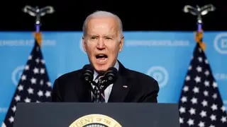 U.S. President Joe Biden delivers remarks to the Democratic National Committee (DNC) Winter Meeting in Washington